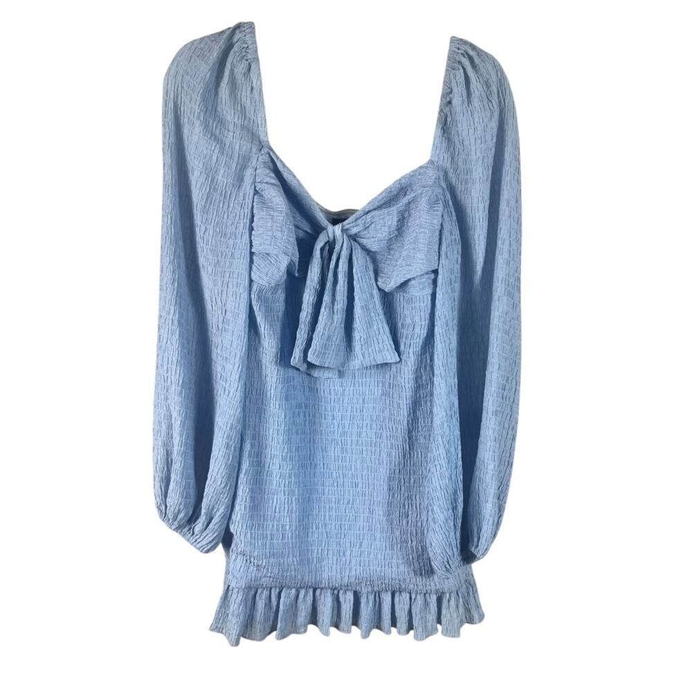 Majorelle Sofia Mini Dress Small Bow Cocktail Cottage Coquette Fairy Pastel Boho - Picture 4 of 11